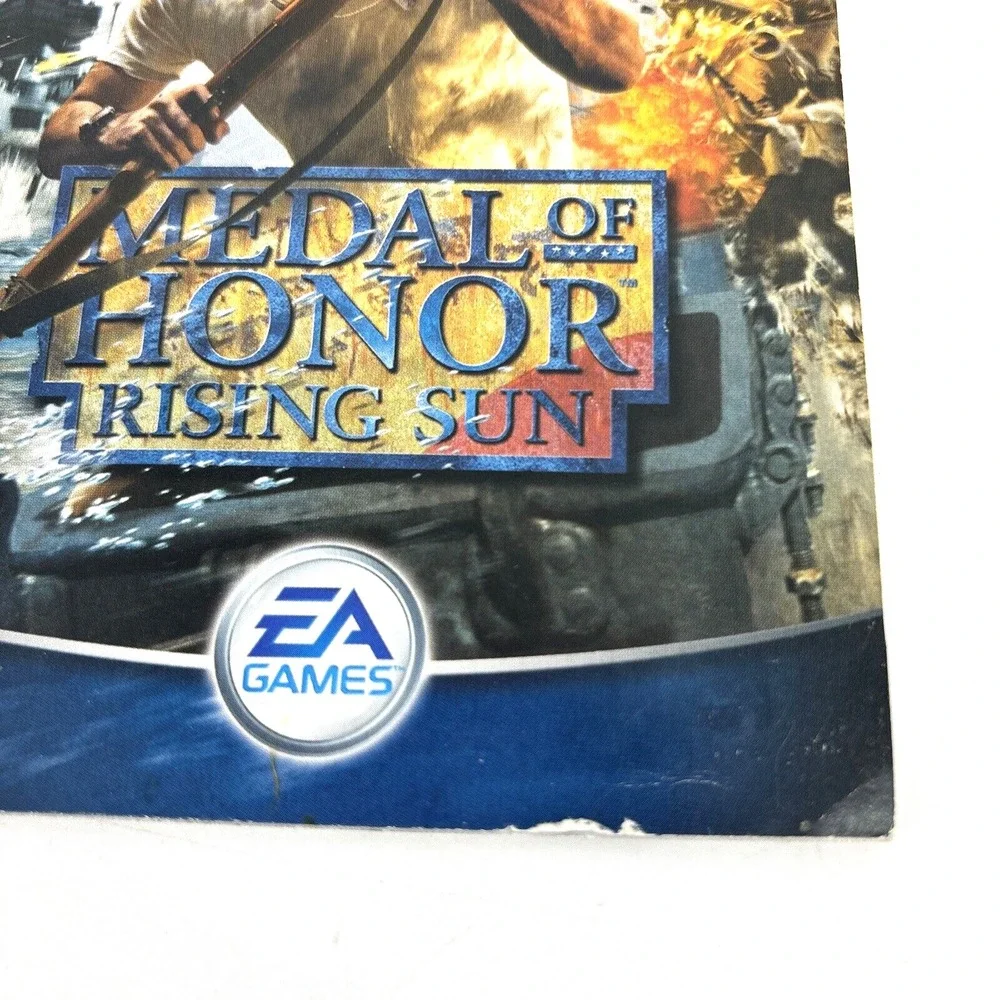 Medal of Honor: Rising Sun (Microsoft Xbox, 2003)‎ W/ Manual
